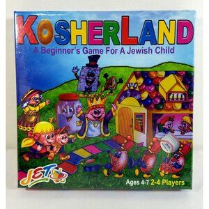 KosherLand A Beginner's Game For A Jewish Child Item Board Game Sealed Jet